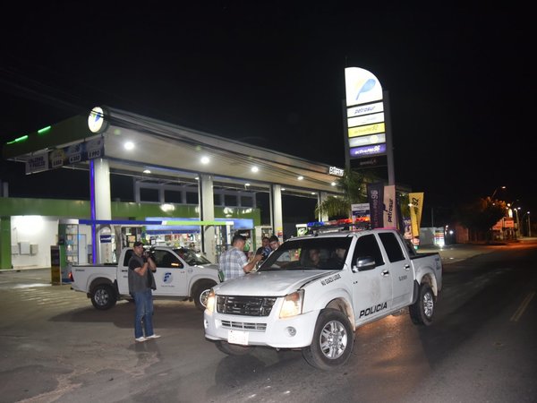 Con arma de juguete intentan asaltar estación de servicio