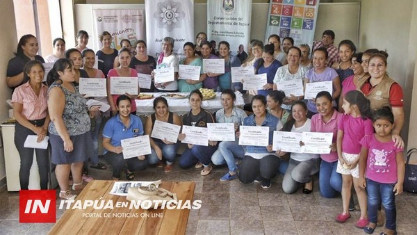 SENTIMIENTOS, SABORES Y SABERES LLEGÓ A SAN COSME ORGANIZADO POR LA GOBERNACIÓN DE ITAPÚA