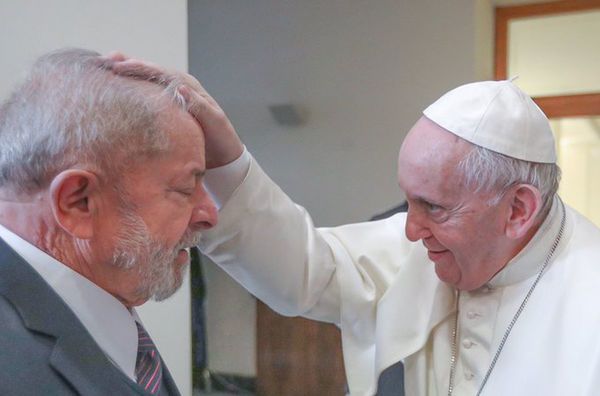 Papa recibió al expresidente brasileño Lula en el Vaticano