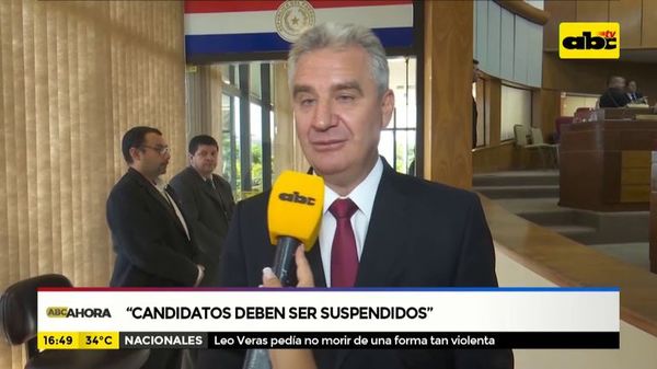 Candidatos “copiatines” deben ser suspendidos - ABC Noticias - ABC Color