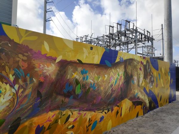 Una gran batería-mural almacenará energía en el barrio artistico de Miami - Tecnología - ABC Color