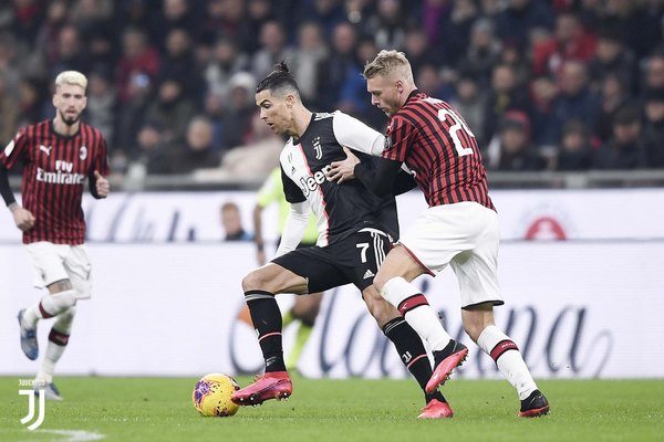 Juventus logra valioso empate ante Milan en semifinal de la 'Coppa'