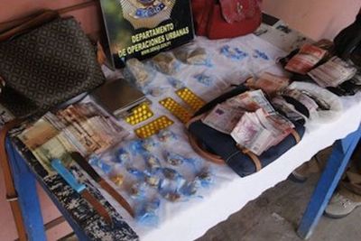 Golpe al microtráfico en Bañado Sur
