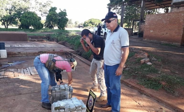 HOY / Abortan entrega de 37 kilos de marihuana en Canindeyú