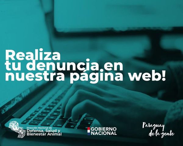 Habilitan página web para denunciar maltrato animal - Nacionales - ABC Color