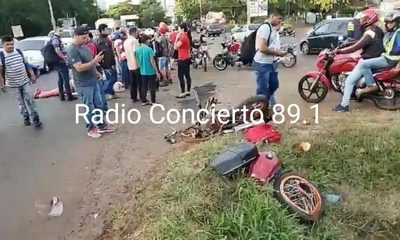 Fatal accidente en Hernandarias