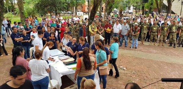 Minga ambiental en San Juan Bautista, Misiones - Nacionales - ABC Color