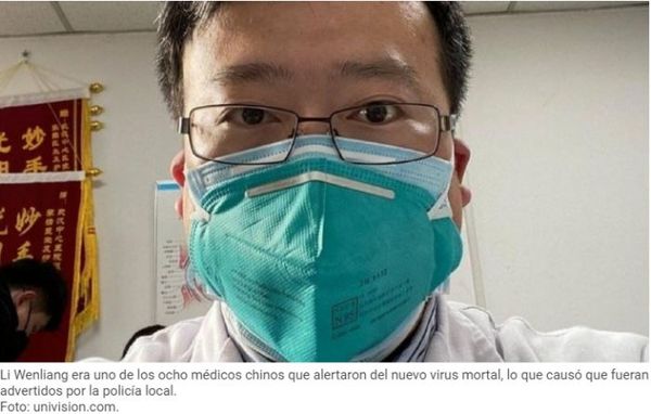 Muere el médico chino que alertó sobre el coronavirus