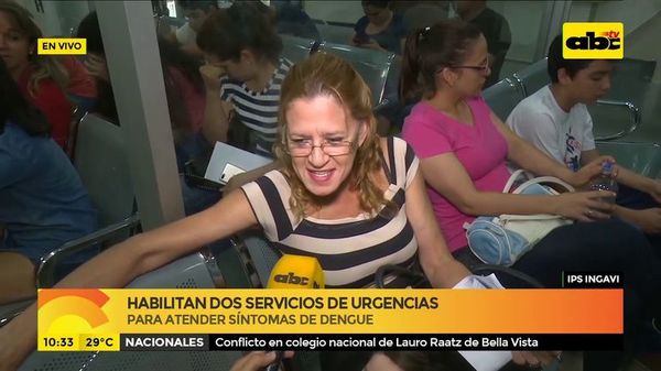 Habilitan dos servicios de urgencia - ABC Noticias - ABC Color