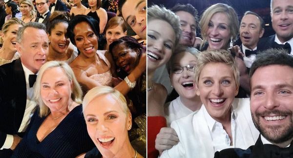 La nueva gran selfie de Hollywood es de Charlize Theron