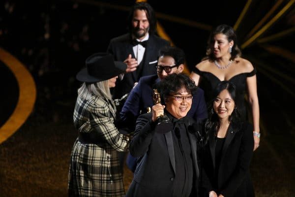"Parasite" le da a Corea su primer Oscar de la historia
