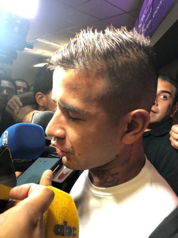 Derlis llegó de madrugada y ya quiere entrenar por la tarde
