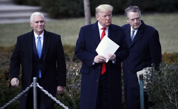Trump firma el tratado de libre comercio con México y Canadá en la Casa Blanca