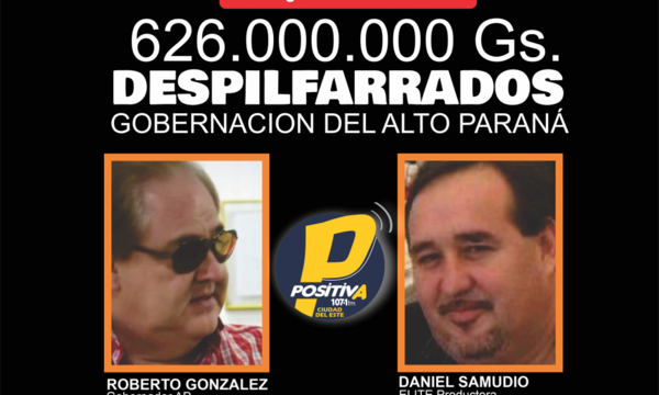 ROBERTO GONZALEZ VAESKEN DESPILFARRÓ 626.000.000 DE GUARANIES EN «PUBLICIDAD», DENUNCIAN
