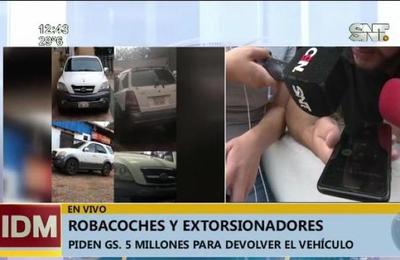 Robacoches y extorsionadores - SNT