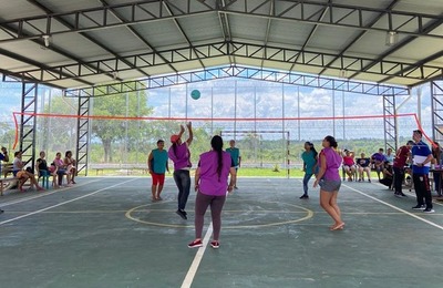 Torneo de Vóley en Centro Penitenciario de Coronel Oviedo | .::Agencia IP::.