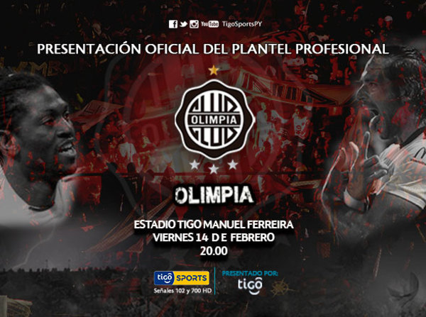 Olimpia convoca a una noche especial en Para Uno