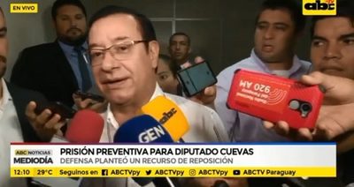 Cuevas dice que es inocente y que no se fugará