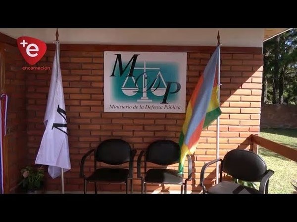 MINISTERIO DE LA DEFENSA PÚBLICA HABILITA LOCAL EN OBLIGADO