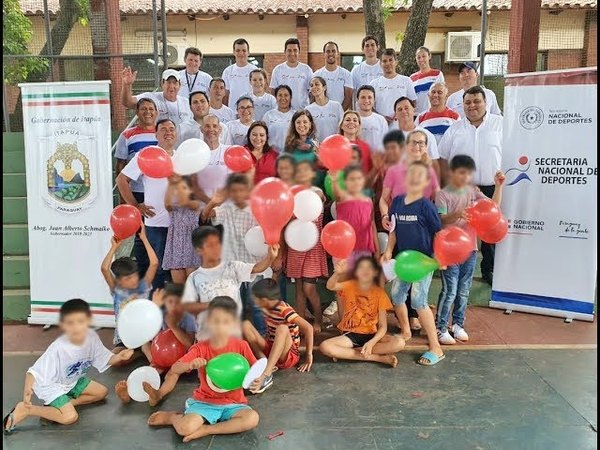 PROYECTO ''DEPORTE CON PRINCIPIOS'' LLEGÓ A ITAPÚA