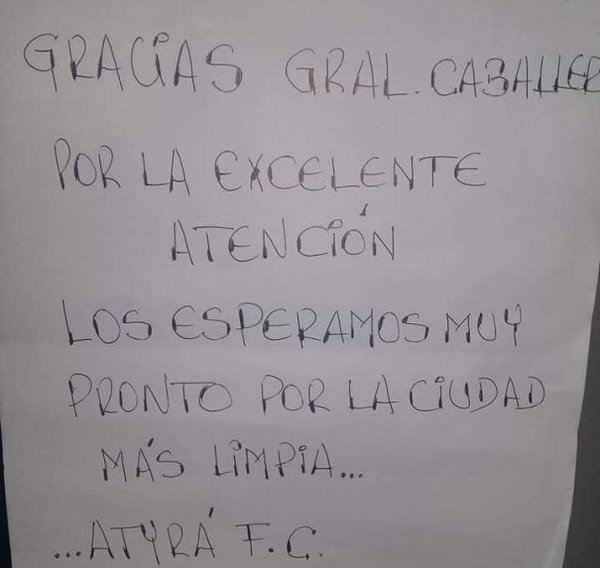 Atyreños dan ejemplo de buenas prácticas en Juan León Mallorquín | Info Caacupe