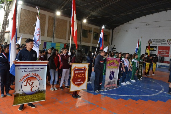 Inauguración de Juegos Escolares 2019 en San Bernardino | Info Caacupe