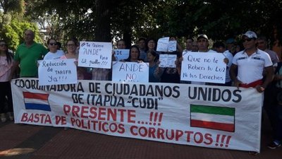 Se multiplican movilizaciones a favor de energía más barata | Info Caacupe