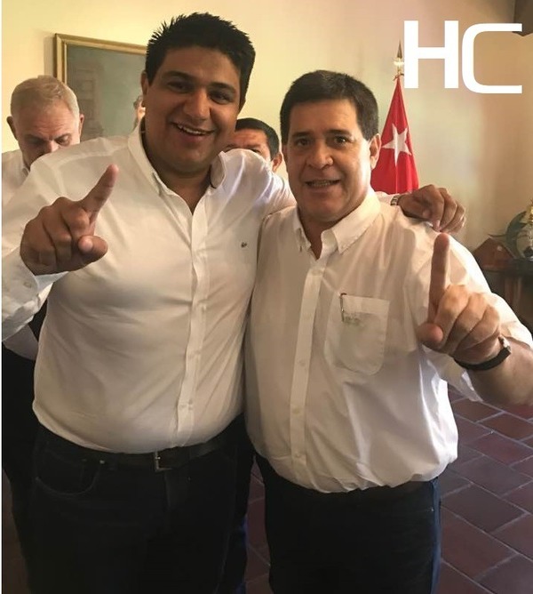 Hugo Meza (ANR) y su polémico padrinazgo. | Info Caacupe