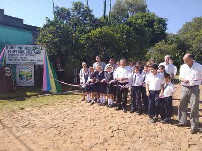 Inauguración de nuevo empedrado en la Ciudad de Itacurubí | Info Caacupe