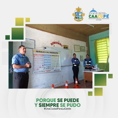 La Dirección de Tránsito y Seguridad de Caacupé realiza charlas educativas | Info Caacupe