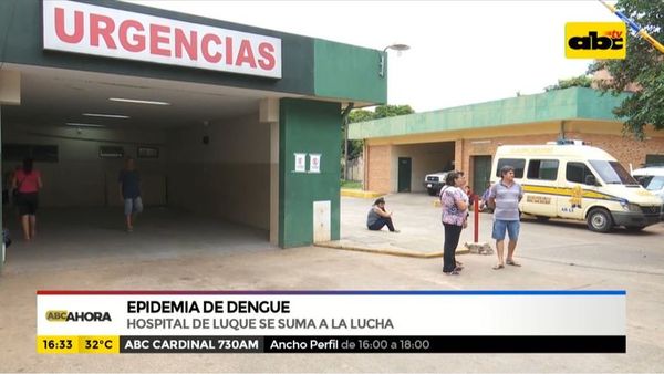 Hospital de Luque se suma a la lucha contra el dengue - ABC Noticias - ABC Color