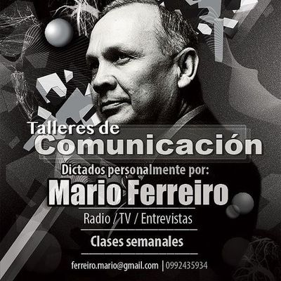 Mario renunció de ser intendente y ahora ofrece cursos de Comunicación
