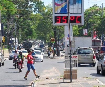 Anuncian temperaturas extremas de calor que superarían los 40°