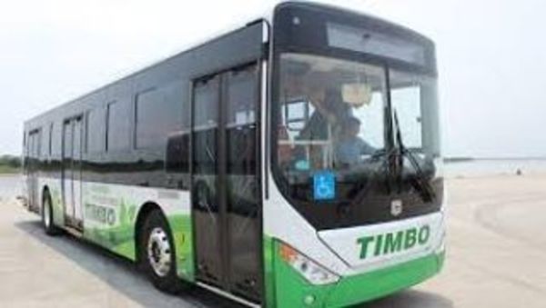 Buses amigables con el ambiente circulan por Asunción