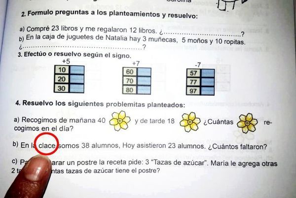 Rajan a dos Directores del MEC por libros con errores