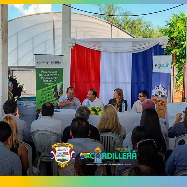 Se inaugura Invernadero de Producción de Plantines Forestales en Piribebuy | Info Caacupe