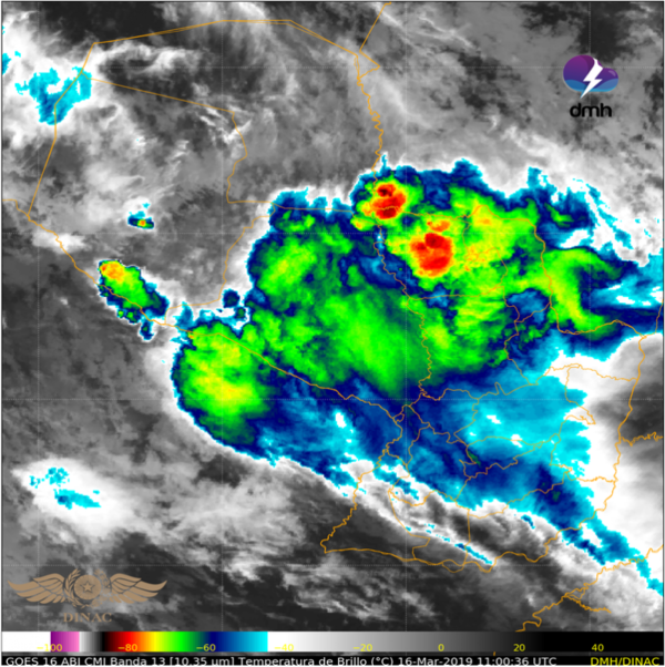 Alerta meteorologíca por tormentas severas