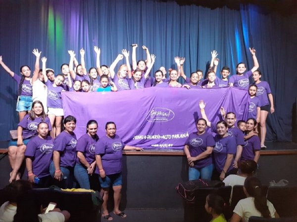 Grupo artístico de Minga Guazú se destaca en competencia internacional