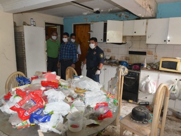 Hallan más de 20 toneladas de basura en vivienda de Asunción