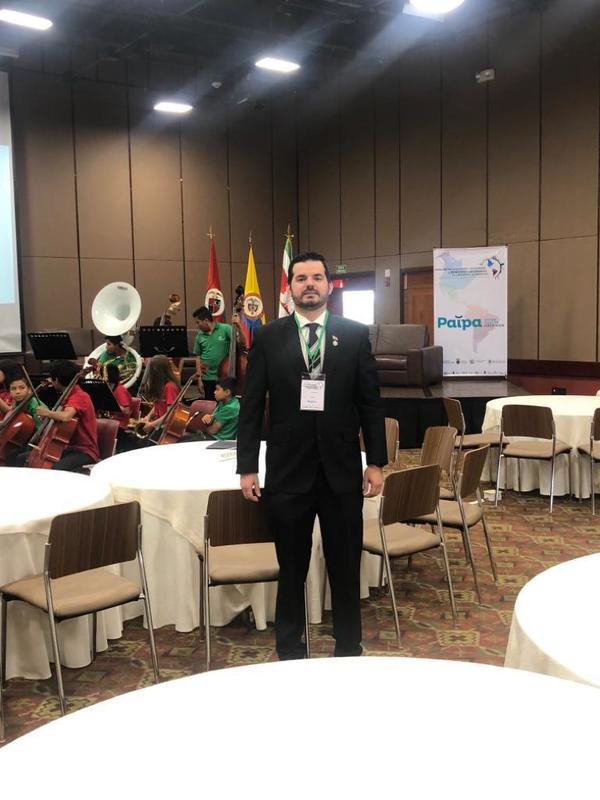 Intendente de Santa Elena representa a su Ciudad y al Paraguay en Colombia | Info Caacupe