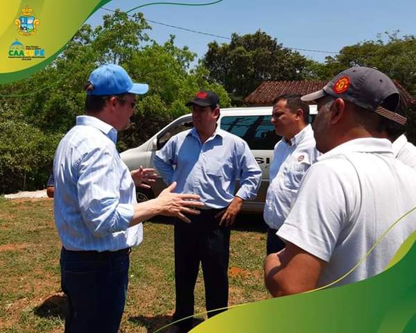 Presidente de Essap visitó la planta de Caacupé | Info Caacupe