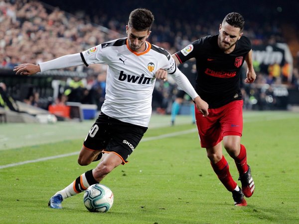 Valencia y Atlético firman tablas en un partido eléctrico y vibrante