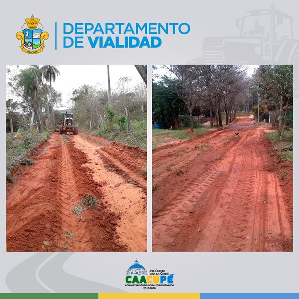 Departamento de Vialidad de Caacupé cumple | Info Caacupe