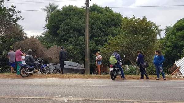 Accidente de Transito con Daños Materiales en Ramal Piribebuy | Info Caacupe