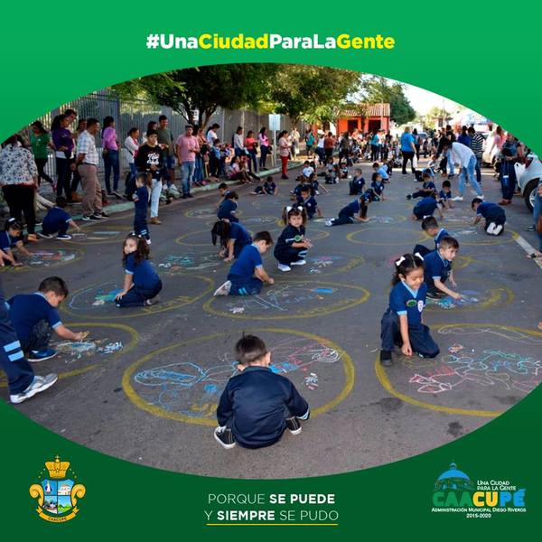 Se realiza la Pintata en Caacupé | Info Caacupe