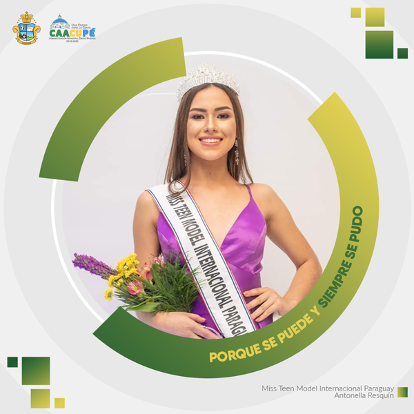 Joven Caacupeña deja en alto a nuestra ciudad en concurso de belleza | Info Caacupe