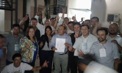 Hugo Fleitas (PLRA), nuevo gobernador en Cordillera. | Info Caacupe