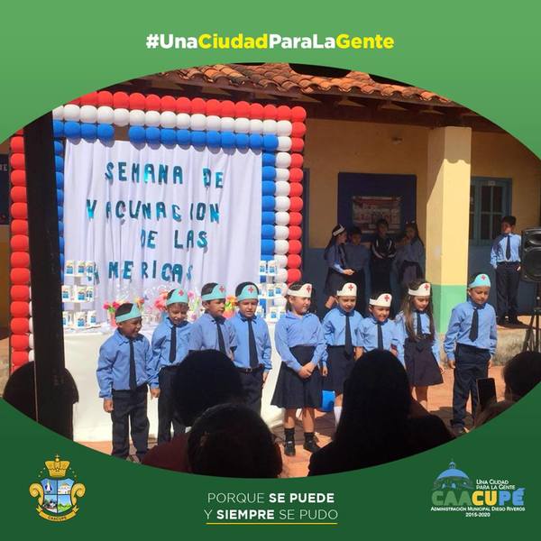 Se realiza la Apertura de la Semana de vacunación de las Américas | Info Caacupe