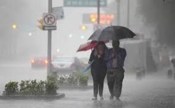 Alerta por tormentas eléctricas y ocasional caída de granizos