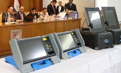 Justicia Electoral aguarda máquinas de votación para finales de enero
